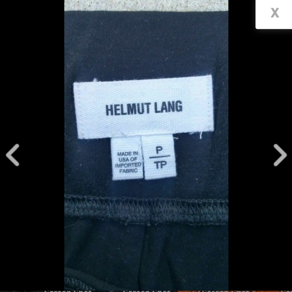 SOLD Helmut Lang Black Maxi Skirt Petite Sm Entity - Picture 5 of 7